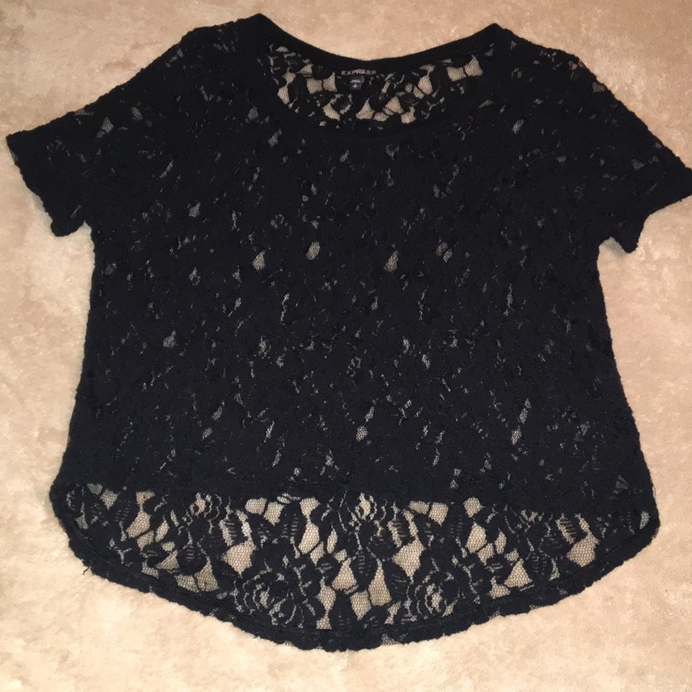 Express lace shirt